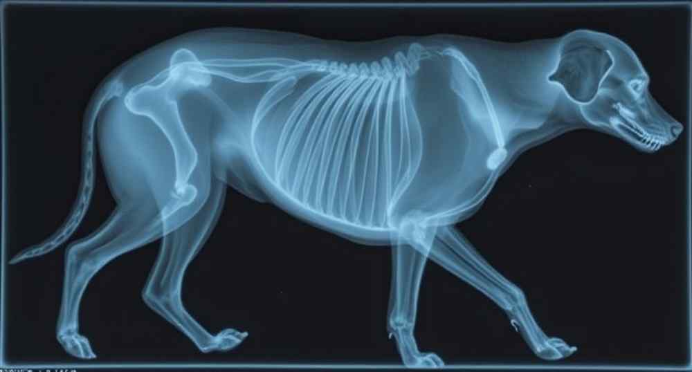 canine hip dysplasia xray